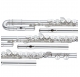 ALTUS AS821SE Alto Flute, E-mechanism, straight and curved headjoint