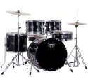 MAPEX Drumset, Comet, Fusion, Dark Black -DK, Cymbals included