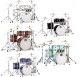 MAPEX Shellset, Armory, Fusion - több kivitelben