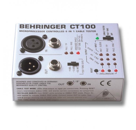 Behringer CT 100 Kábel Teszter
