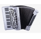 Delicia Carmen 96 PREMIUM accordion, 4 chorus