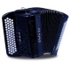 Delicia SONOREX 80, lightweigt button accordion for student/orchestra, 2 chorus