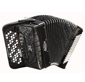 Delicia SONOREX 96, lightweigt button accordion for student/orchestra, 3 chorus