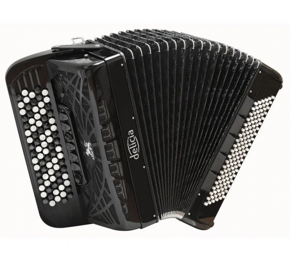 Delicia SONOREX 120 concert button accordion, 3 chorus