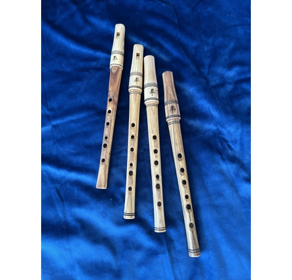 Kétrészes népi furulya