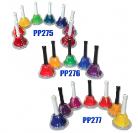 Percussion Plus Kombinált Kromatikus Hand Bells készlet 20db - 1,5 oktáv