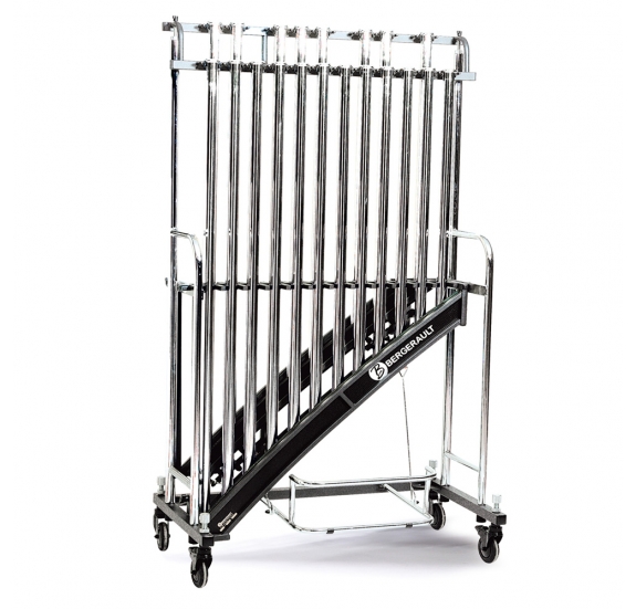 Bergerault 1.6 oct. Signature symphonic chimes – chrome plated finish