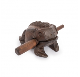 Percussion Plus Honestly Made Wooden frog guiro with scraper