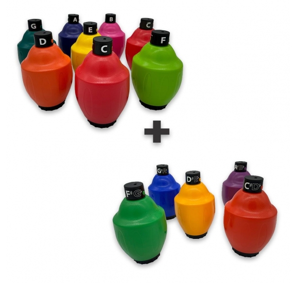 Soundbellows Jumbo Full High Chromatic Bundle  -13pc