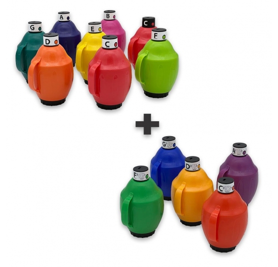 Soundbellows Jumbo Teljes Kromatikus Mély Készlet  -13db