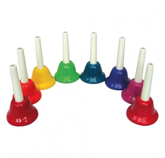 Percussion Plus 8db-os diatonikus C major Hand Bells