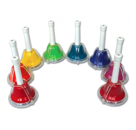 Percussion Plus kombinált Hand Bells 8db-os szett