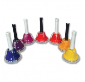 Percussion Plus kombinált Hand Bells 7db-os szett